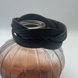 Braided Leather Bracelet Snap Closure Fashion‎ Jewelry Accessory boho festival